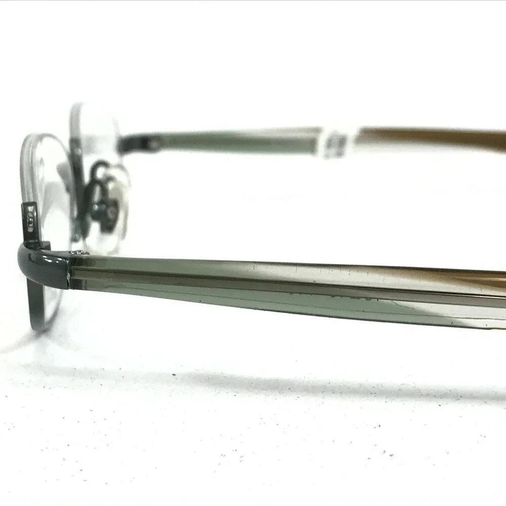 BCPC BP-153 COL.15 Eyeglasses Frames Blue Clear Brown Green Round Oval 48-19-140
